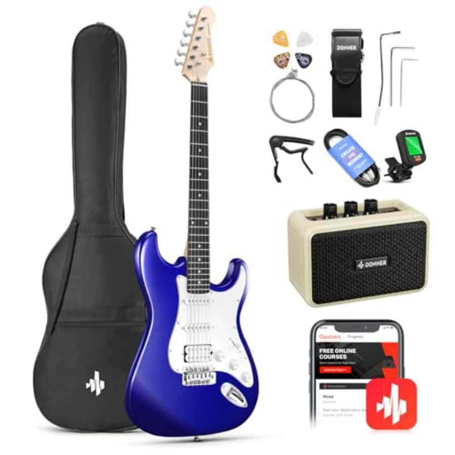 Guitar Capo Clip - Electric Guitar Kit for Beginners -