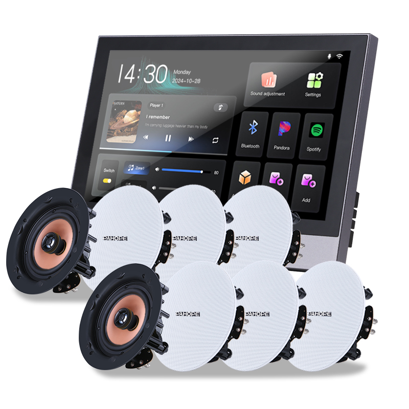 Audio Music Google - Background Music System Two Zones Playback