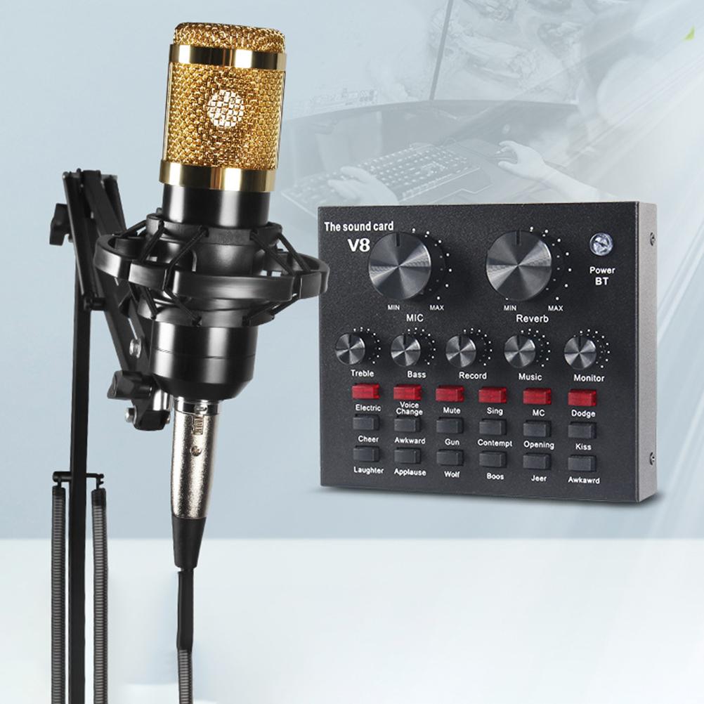 Audio Music Changer - 1pc Voice Changer Live Sound Card