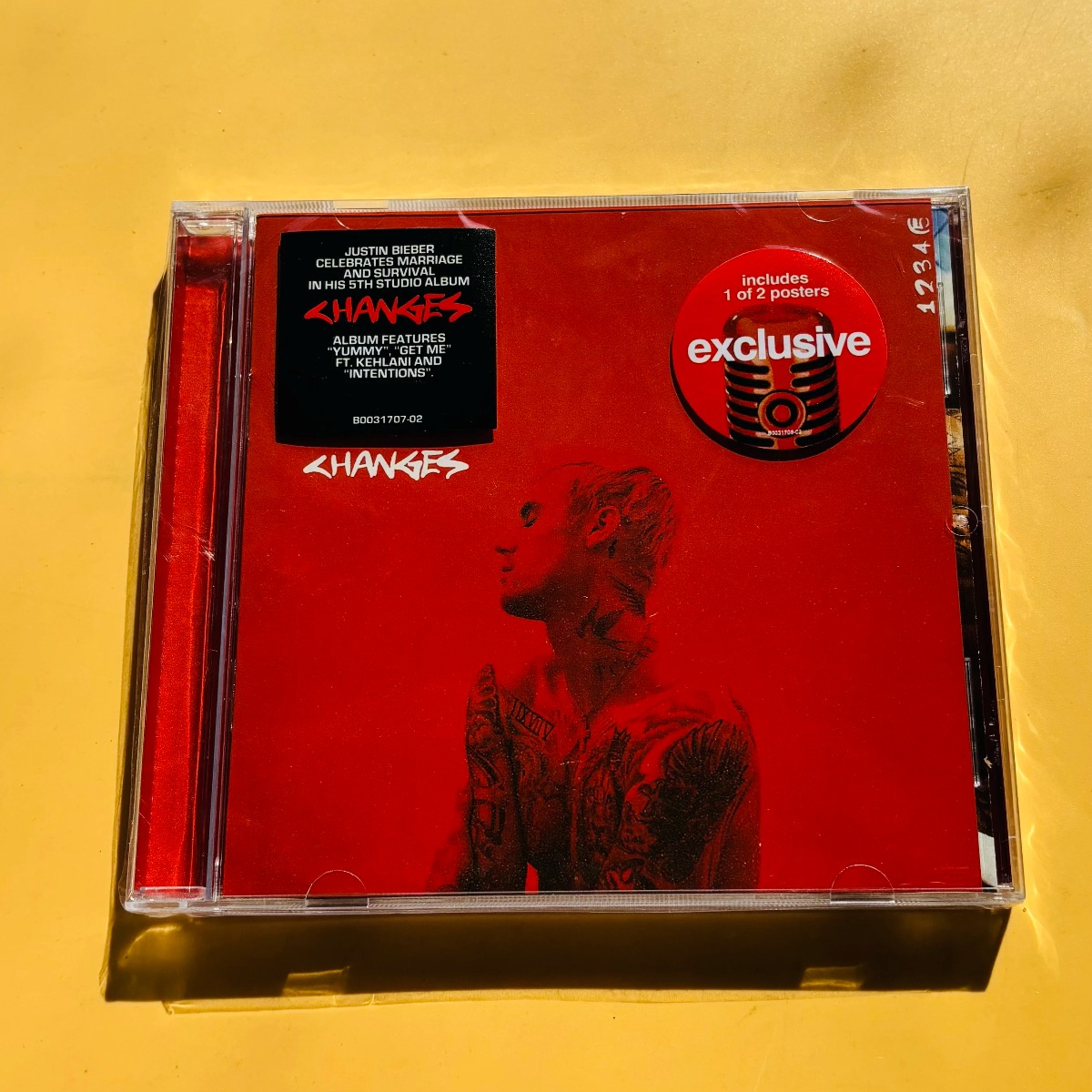 Justin Bieber Changes 5th Stud - Audio Music Cd บทวิจารณ์และราคา