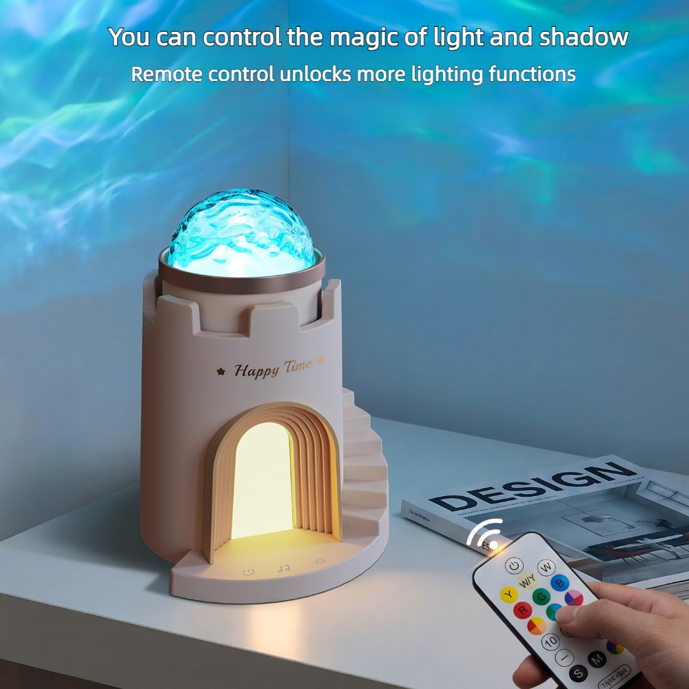Castle Water Wave Projector Ni - Audio Music Wave บทวิจารณ์และราคา
