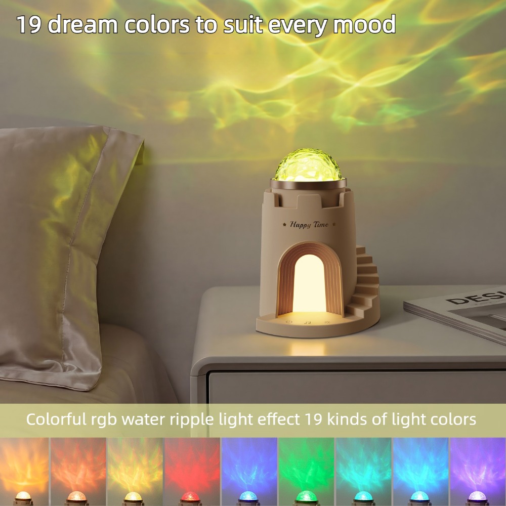 Castle Water Wave Projector Ni - Audio Music Wave บทวิจารณ์และราคา