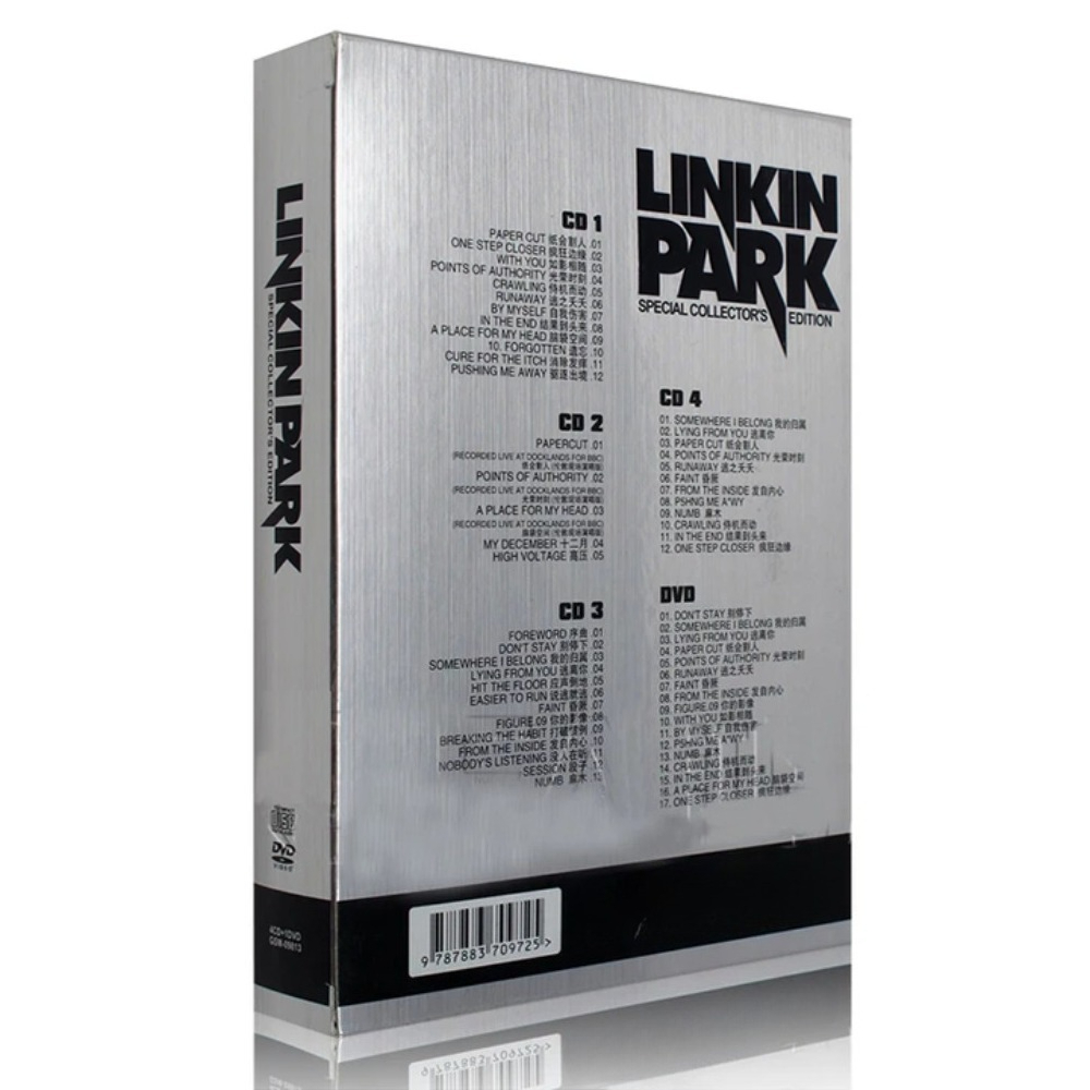 Linkin Park CD DVD Collection  - Audio Music Cd บทวิจารณ์และราคา