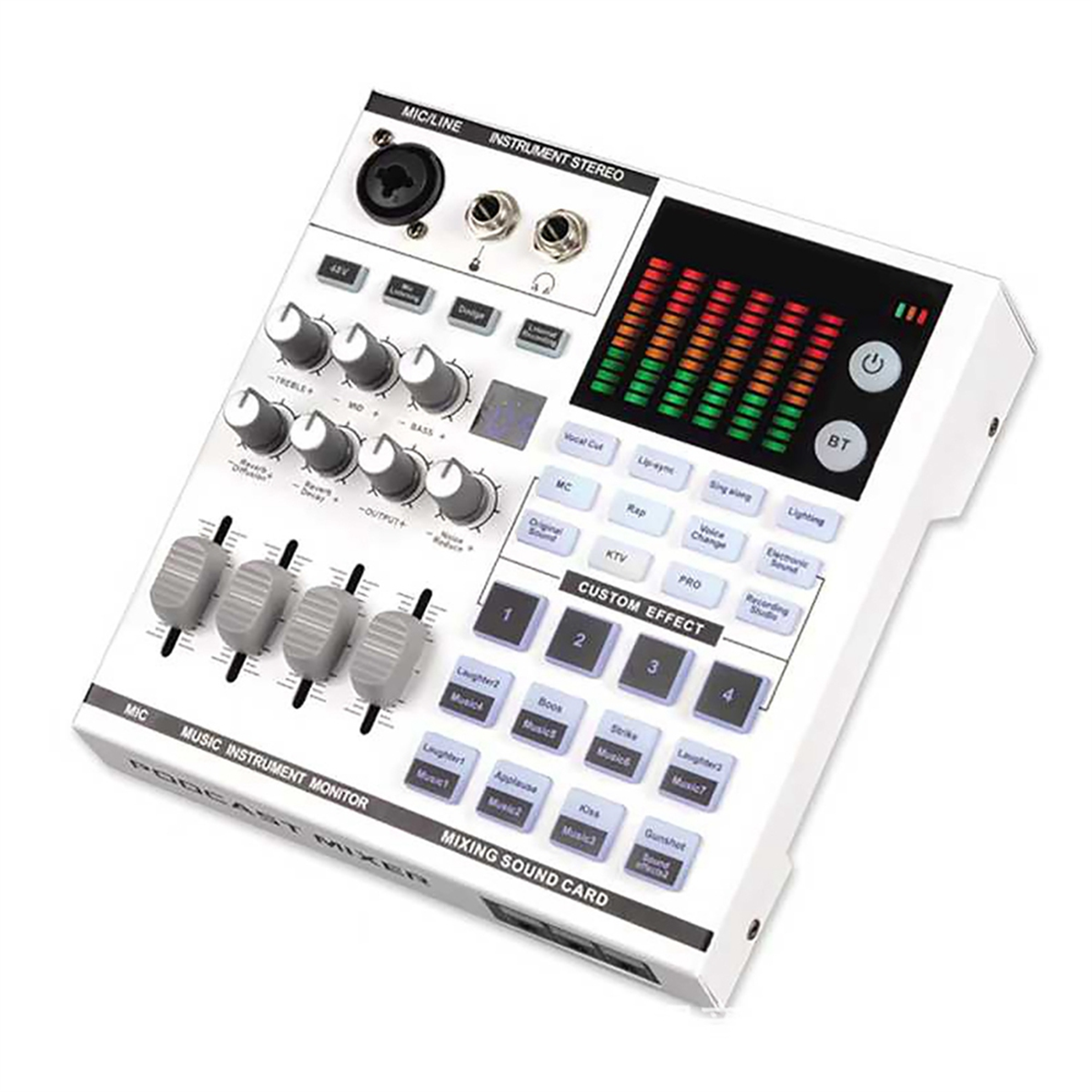 SN800 Live Sound Card Voice Ch - Audio Music Changer บทวิจารณ์และราคา