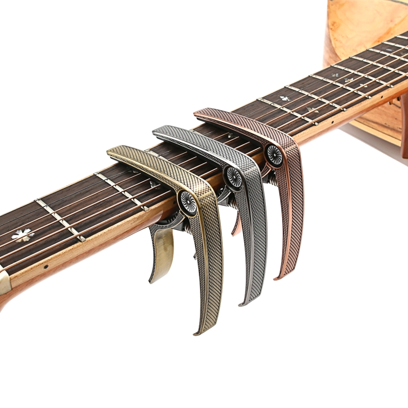 Guitar Capo Zinc Alloy Guitar  - Guitar Capo Clip บทวิจารณ์และราคา