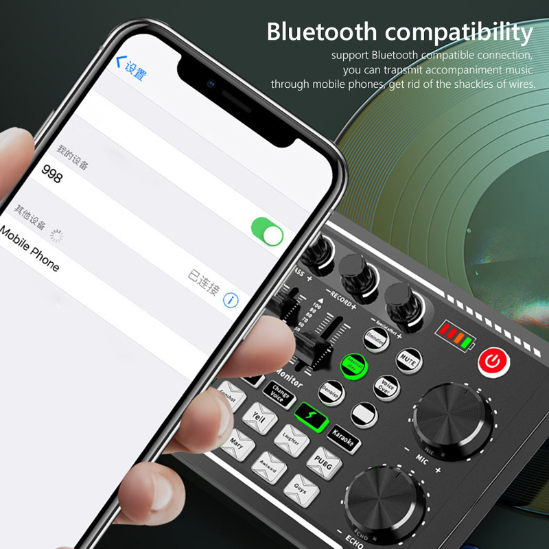 F998 Live Sound Card Audio Tun - Audio Music Tiktok บทวิจารณ์และราคา