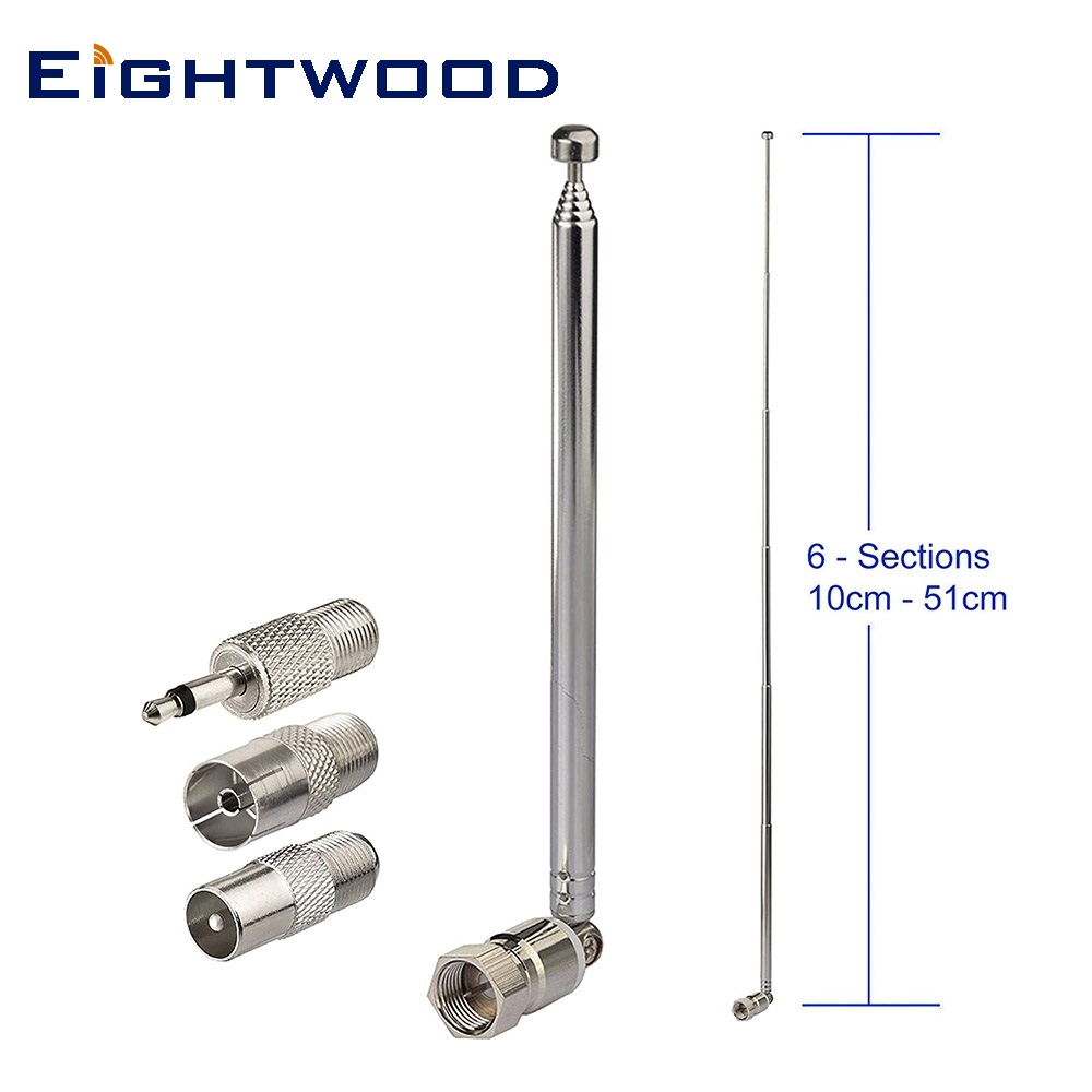 Eightwood FM Radio Antenna Rep - Audio Music Wave บทวิจารณ์และราคา