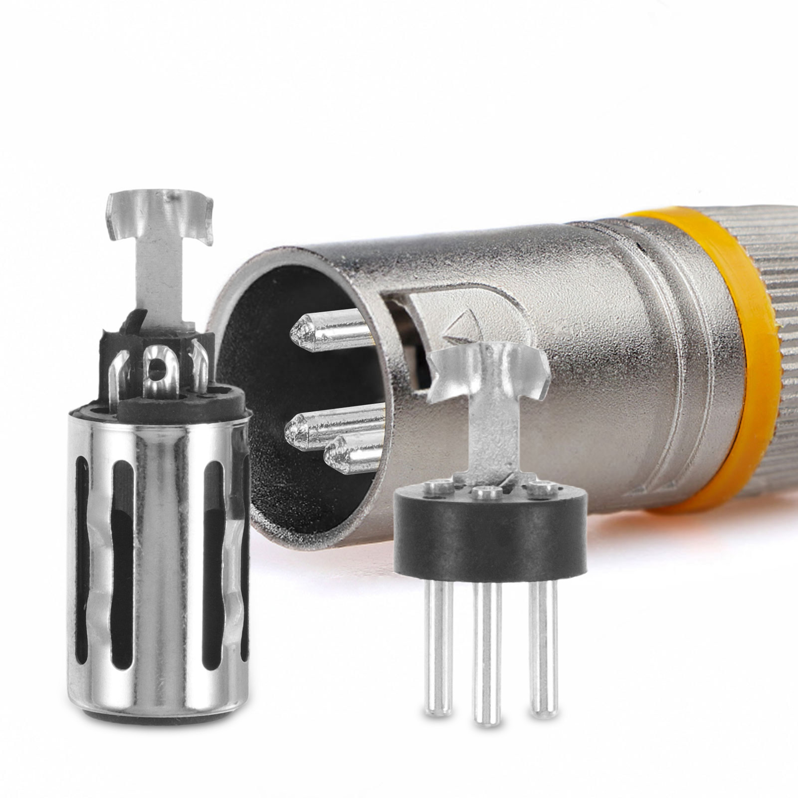 6Pcs Xlr Female to Female Gend - Audio Music Changer บทวิจารณ์และราคา