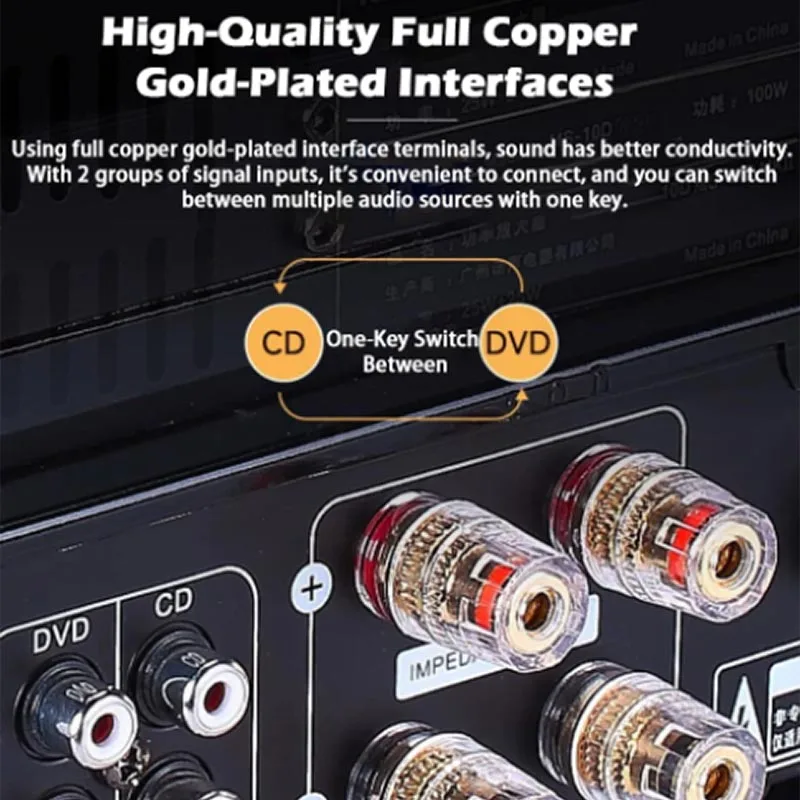 HIFI 2.1Ch Vacuum Tube Amp Blu - Audio Music Youtube บทวิจารณ์และราคา