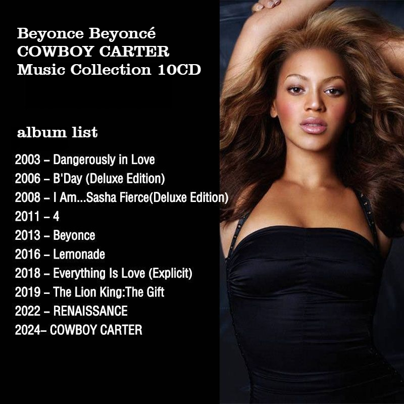 Beyonce 10CD Music Album Colle - Audio Music Cd บทวิจารณ์และราคา