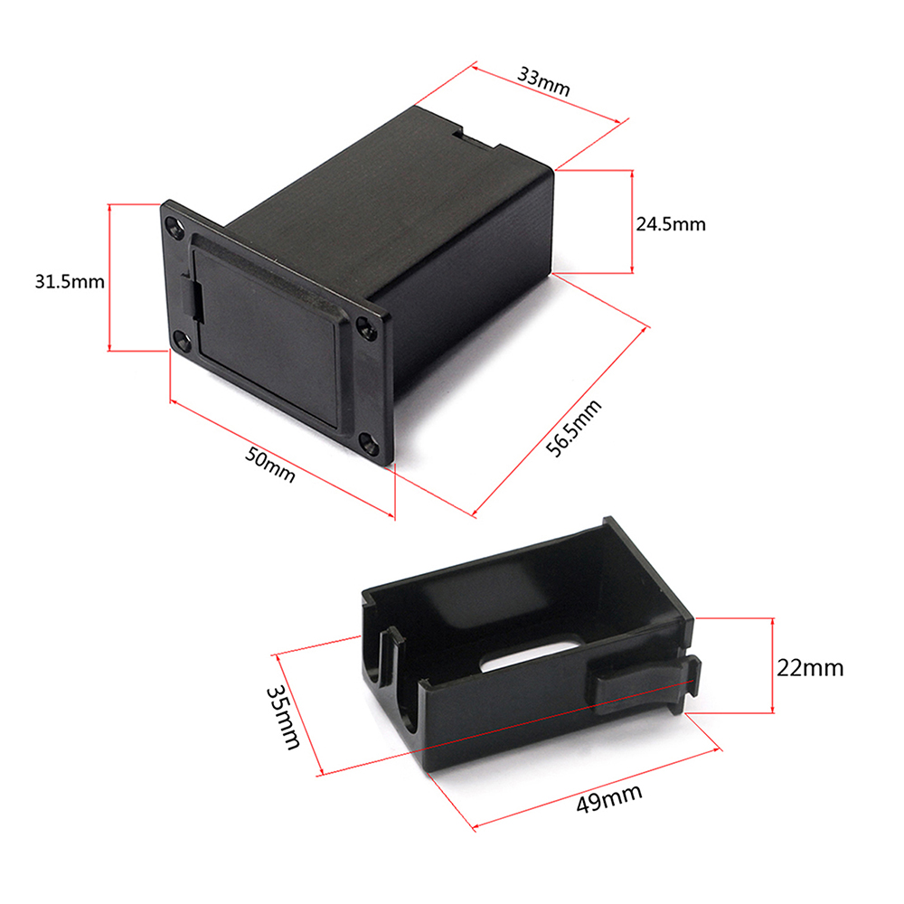9V Battery Case Holder Box Com - Guitar Capo Clip บทวิจารณ์และราคา