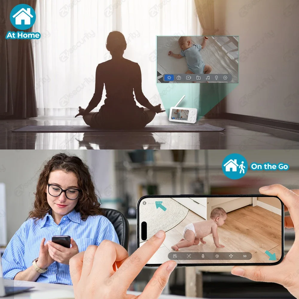 WiFi Baby Monitor with App Con - Audio Music Google บทวิจารณ์และราคา