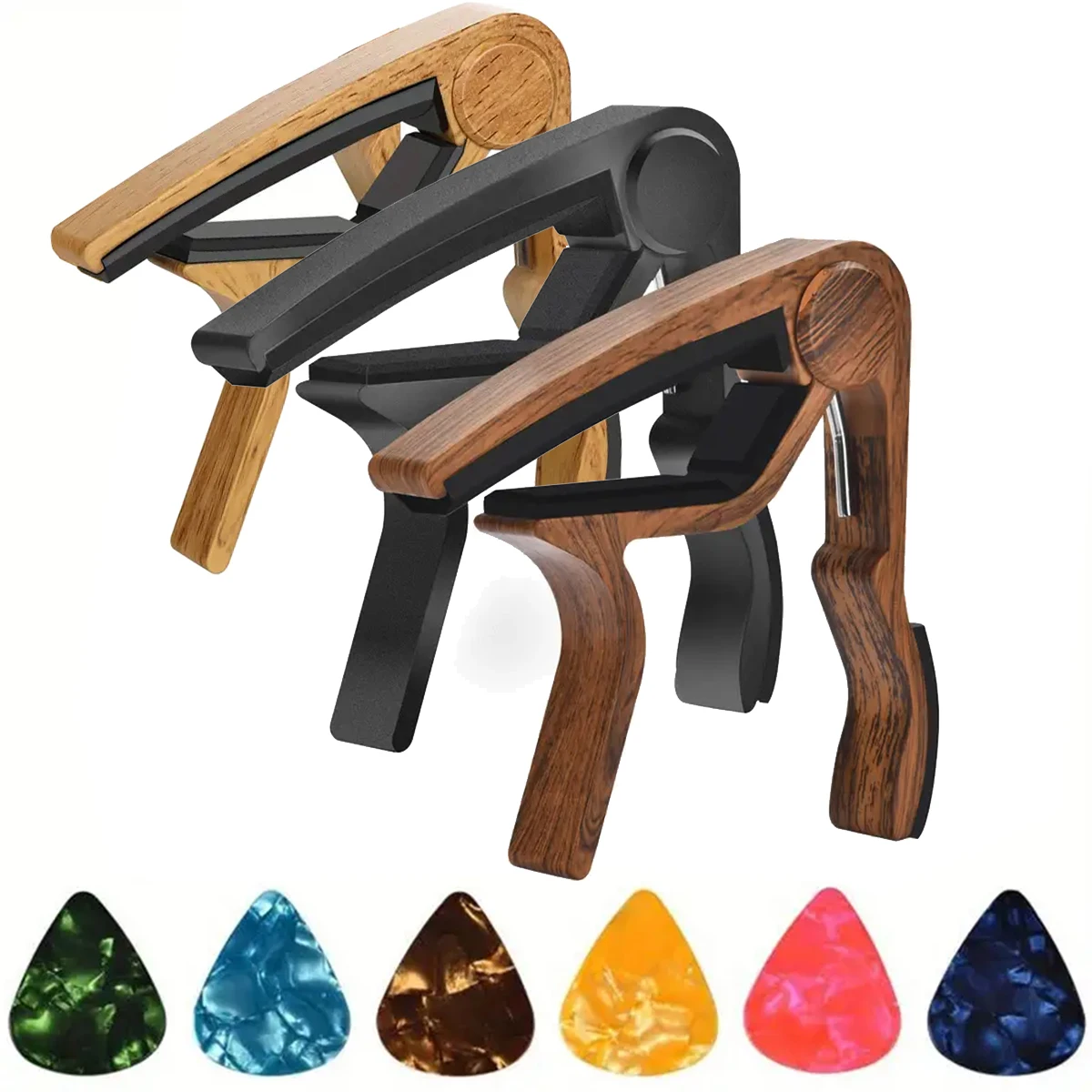 High-Quality Zinc Alloy Guitar - Guitar Capo Clip บทวิจารณ์และราคา