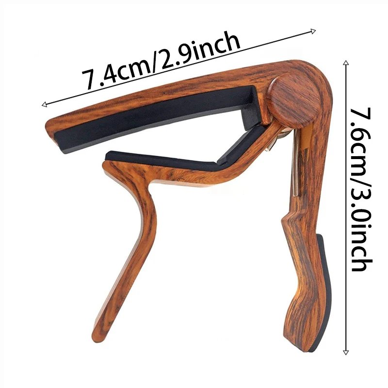 High-Quality Zinc Alloy Guitar - Guitar Capo Clip บทวิจารณ์และราคา