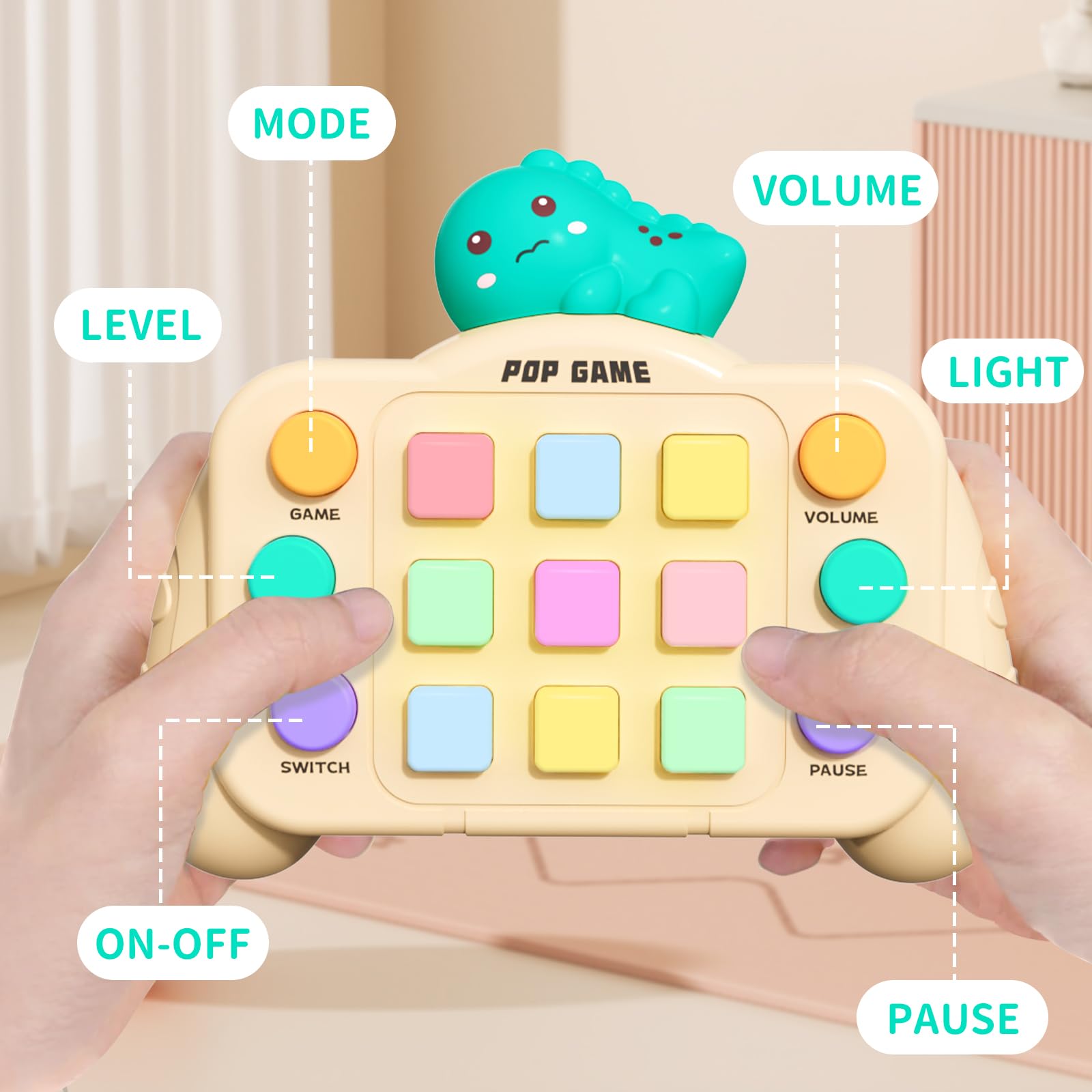 Upgraded Electronic Pop Light  - Audio Music Maker บทวิจารณ์และราคา