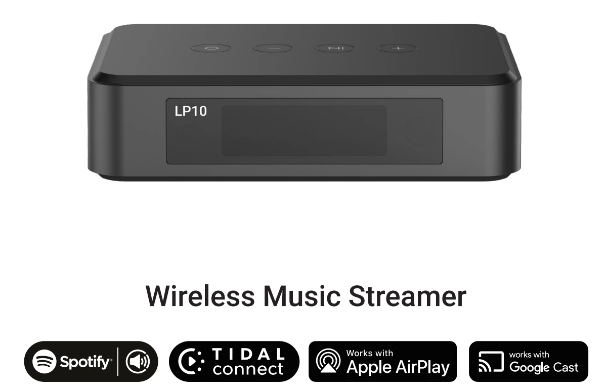 LP10 AirPlay2 Google Cast Wire - Audio Music Google บทวิจารณ์และราคา