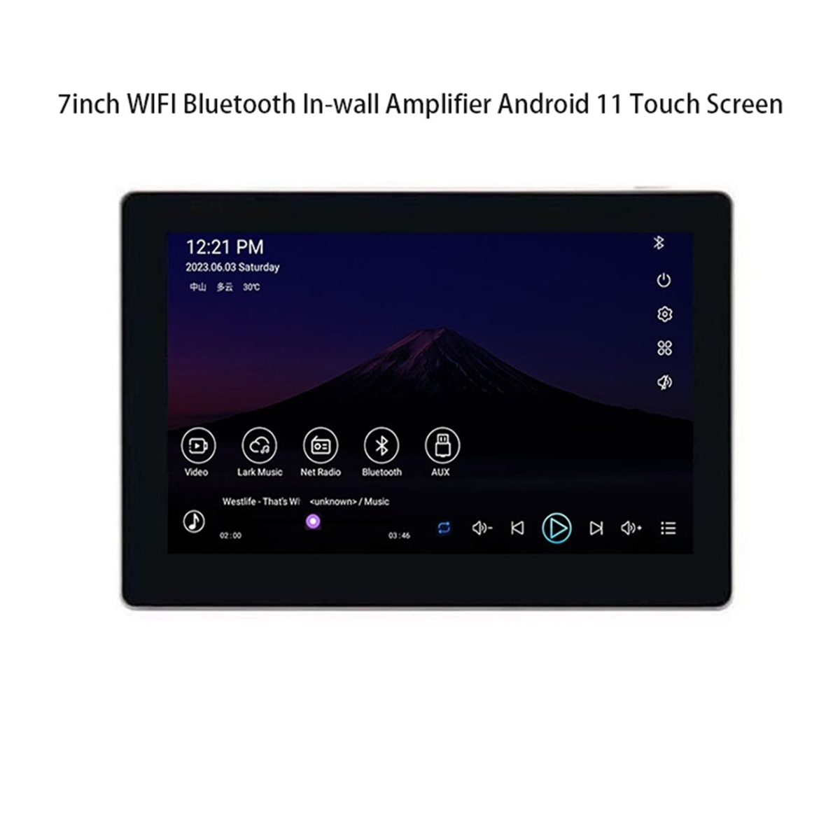 HOT!7 Inch Android 11 Smart Ho - Audio Music Google บทวิจารณ์และราคา