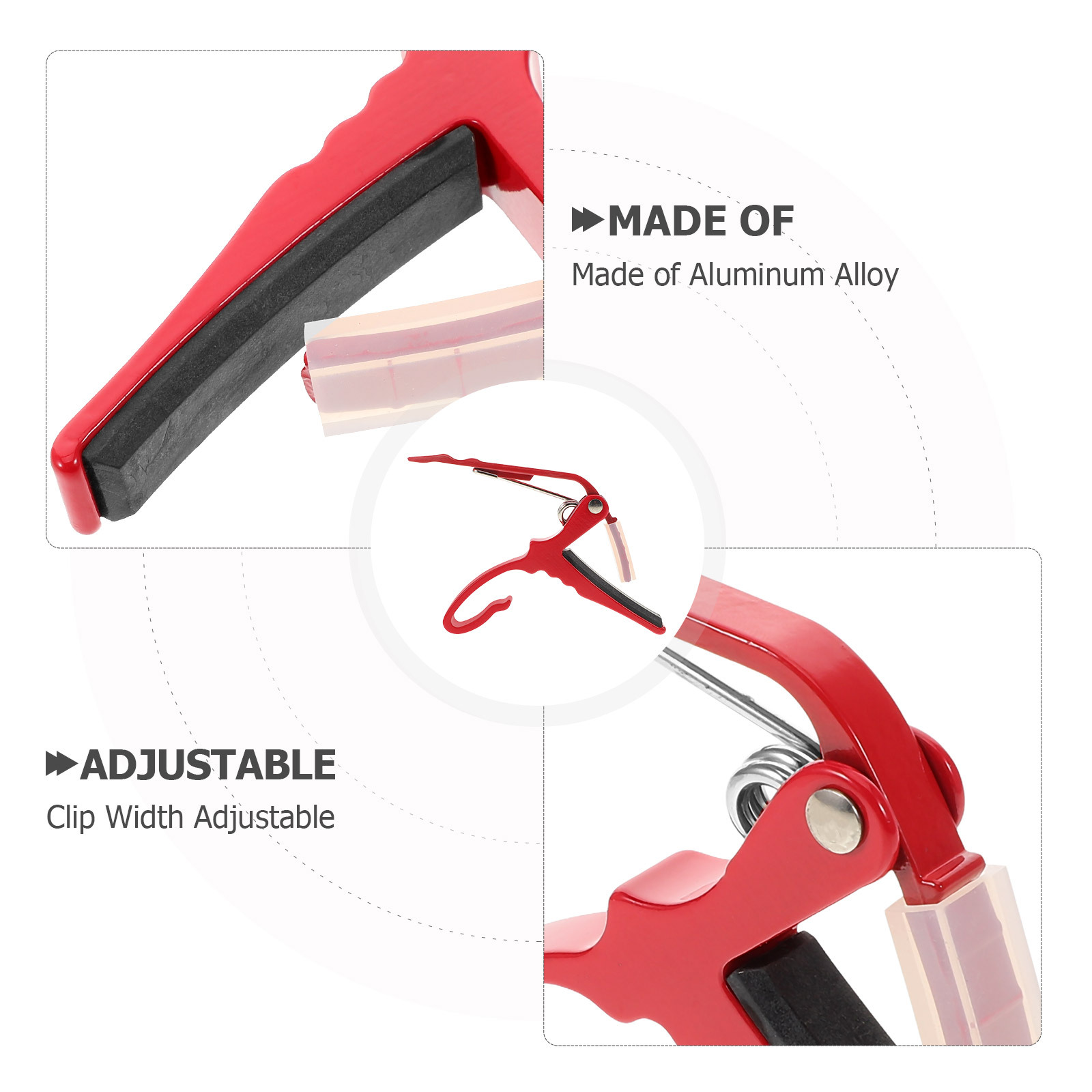 Aluminum Guitar Capo Universal - Guitar Capo Clip บทวิจารณ์และราคา