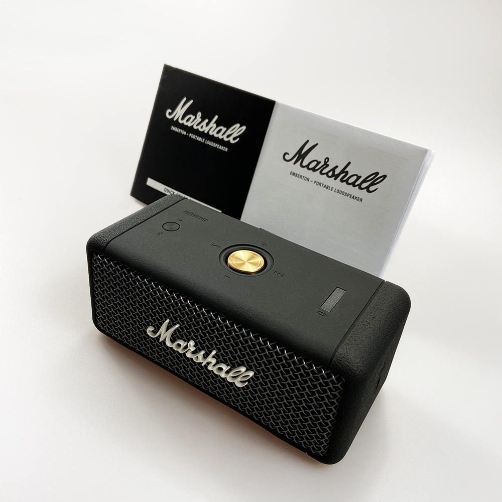 Marshall Emberton Portable Blu - Audio Music Google บทวิจารณ์และราคา