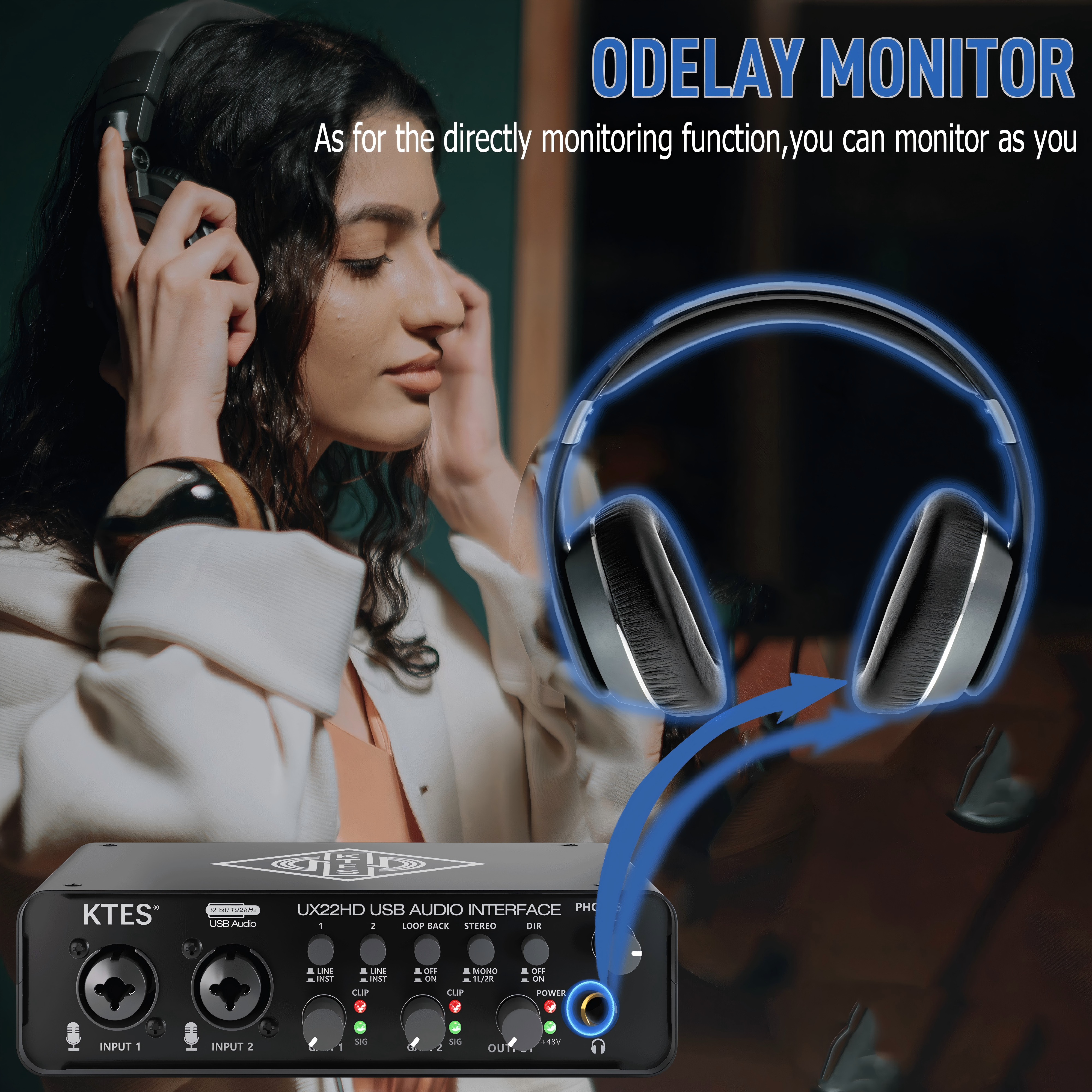 UX22 Audio Interface 192kHz 32 - Audio Music Youtube บทวิจารณ์และราคา