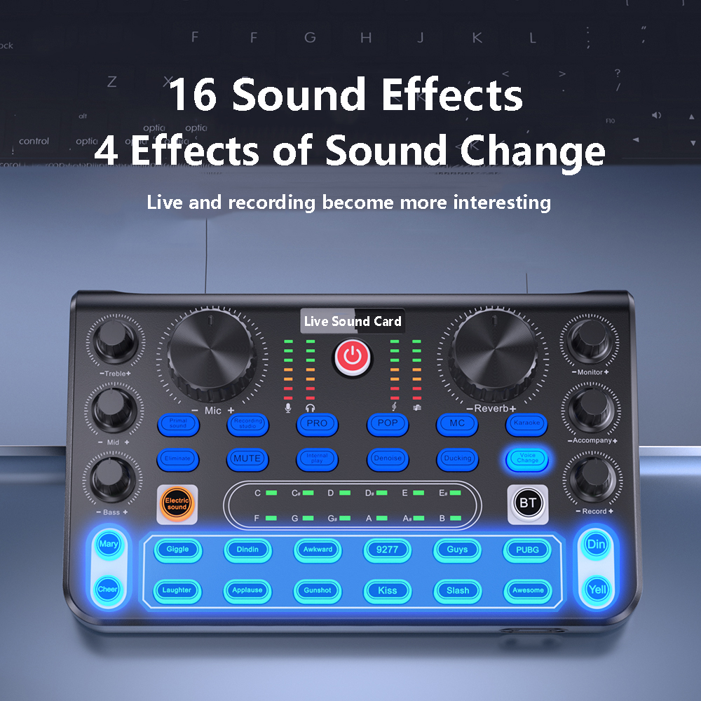 Sound Mixer Board Live Sound C - Audio Music Changer บทวิจารณ์และราคา