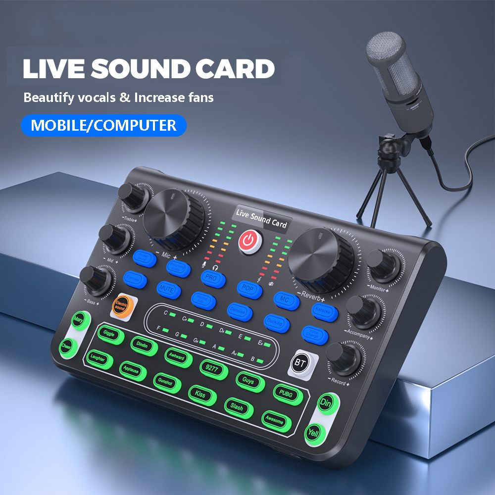 Sound Mixer Board Live Sound C - Audio Music Changer บทวิจารณ์และราคา