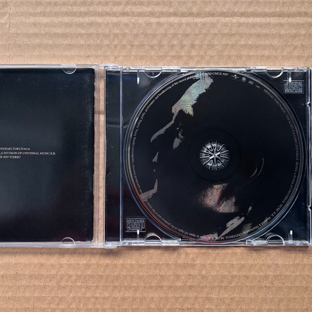 Hideaki Tokunaga VOCALIST Japa - Audio Music Cd บทวิจารณ์และราคา