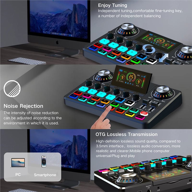 ABLB-Audio Mixer, Live Sound C - Audio Music Changer บทวิจารณ์และราคา