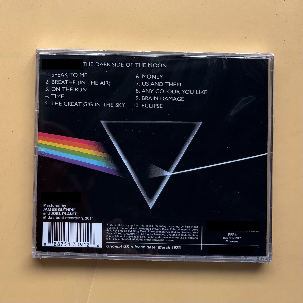 The Dark Side of The Moon Clas - Audio Music Cd บทวิจารณ์และราคา